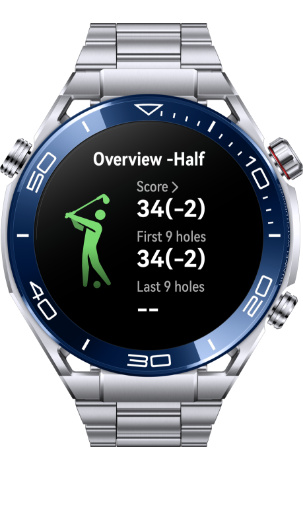 HUAWEI WATCH Ultimate half scoring report