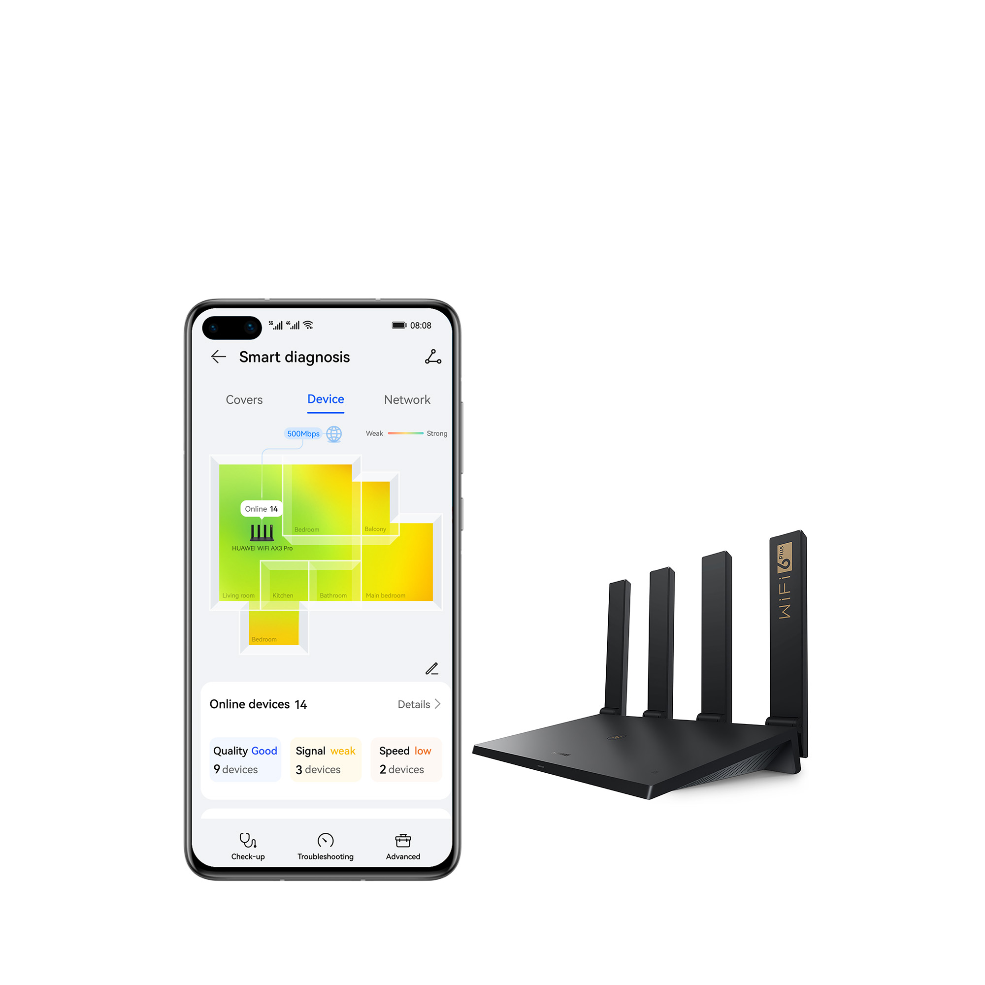 การตรวจสอบ Wi-Fi ที่มองเห็นได้