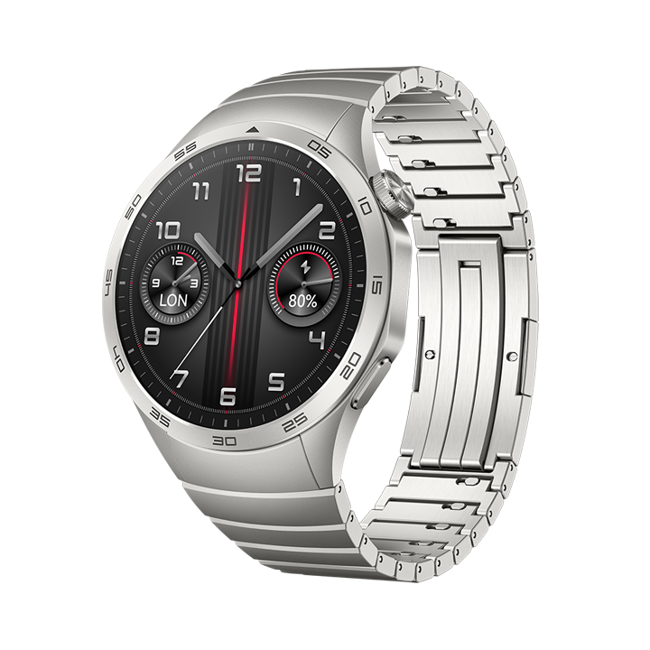 Huawei Watch 4 Pro avec Bracelet en Titane - Montre Connectée