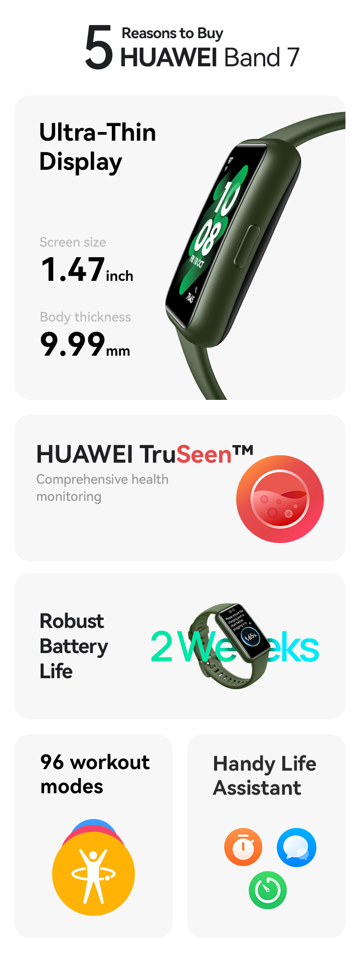 Buy HUAWEI Band 7 - HUAWEI Store (UAE)