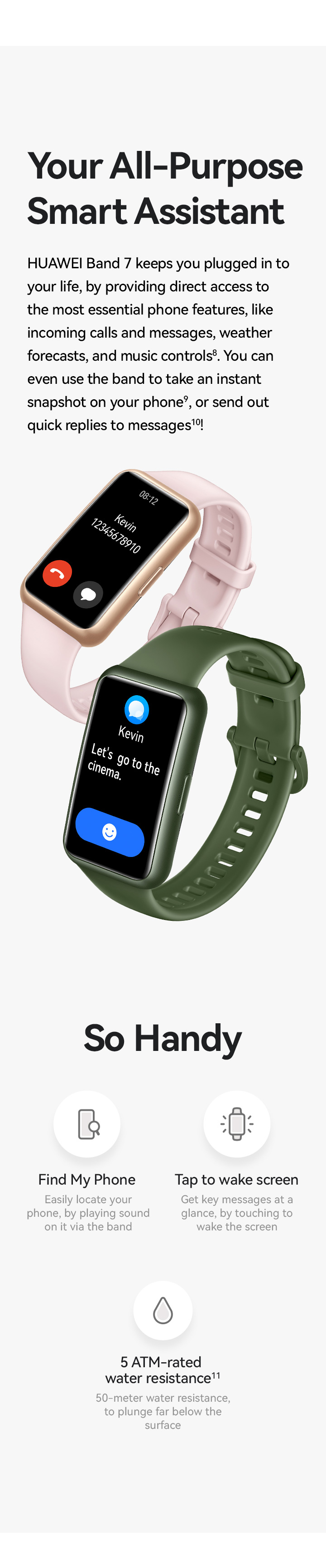 Buy HUAWEI Band 7 - HUAWEI Store (UAE)