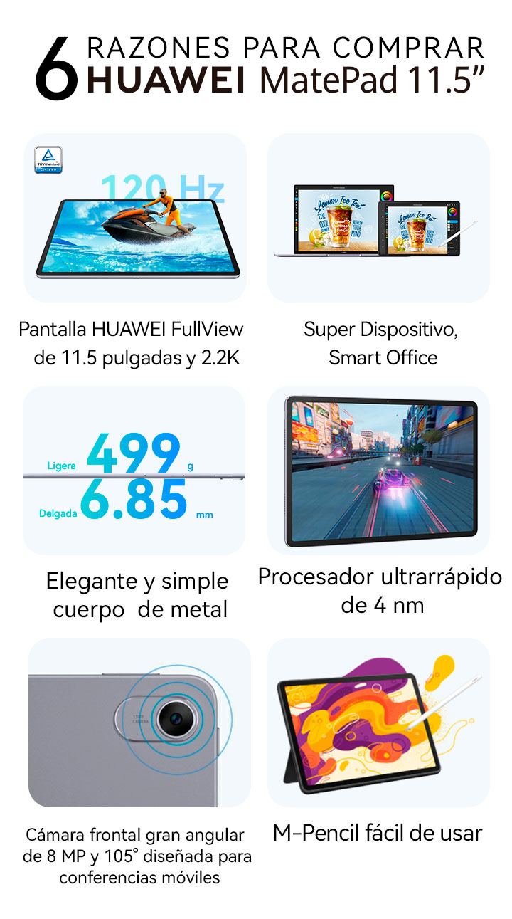 Compra Matepad 11 5 Tablets Huawei Store Cl