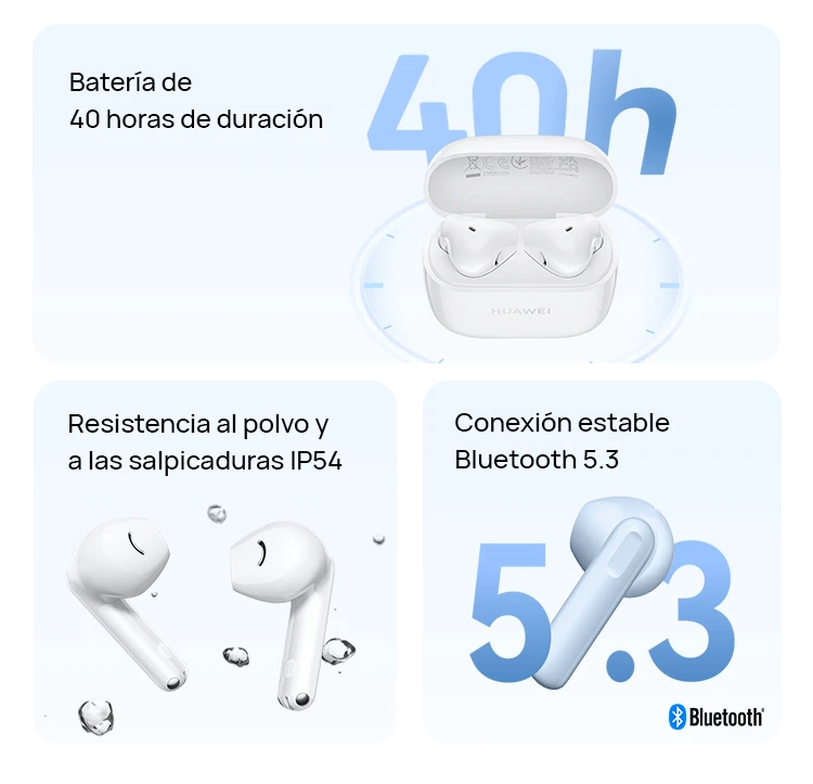 Auriculares HUAWEI Freebuds inalámbricos alta resolución- Lapson México
