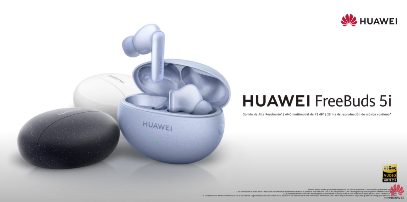 Audífonos Bluetooth Huawei Freebuds 5i Azul