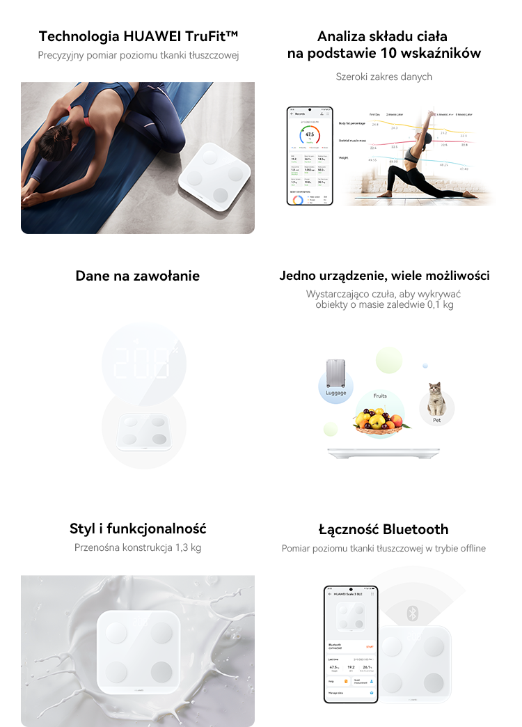 Kup HUAWEI Scale 3 Bluetooth® Edition HUAWEI Store (PL)