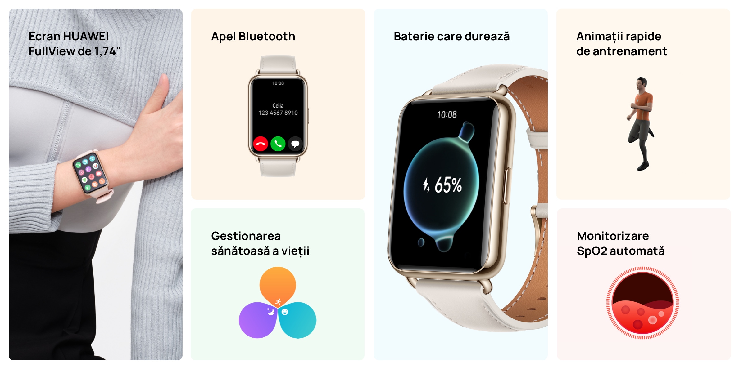 Cumpără HUAWEI WATCH FIT 2 - Ceas smartwatch cu apel bluetooth - HUAWEI ...
