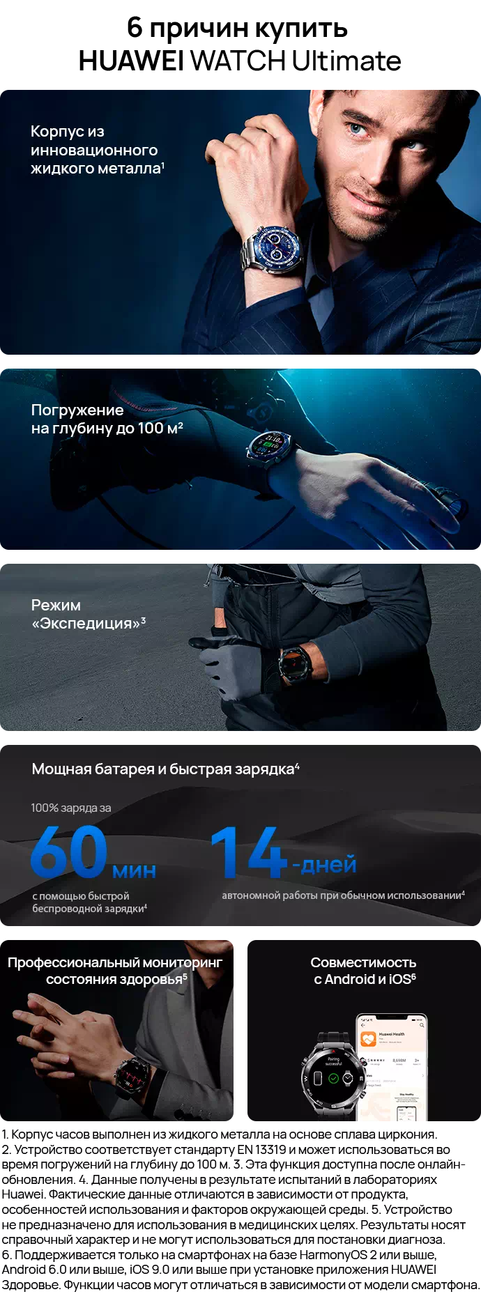 Купите смарт часы HUAWEI Watch Ultimate в магазине HUAWEI Россия