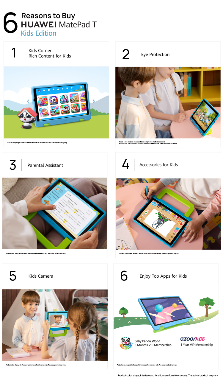 HUAWEI Tablette MATPAD T10 KIDS (2/32Go)