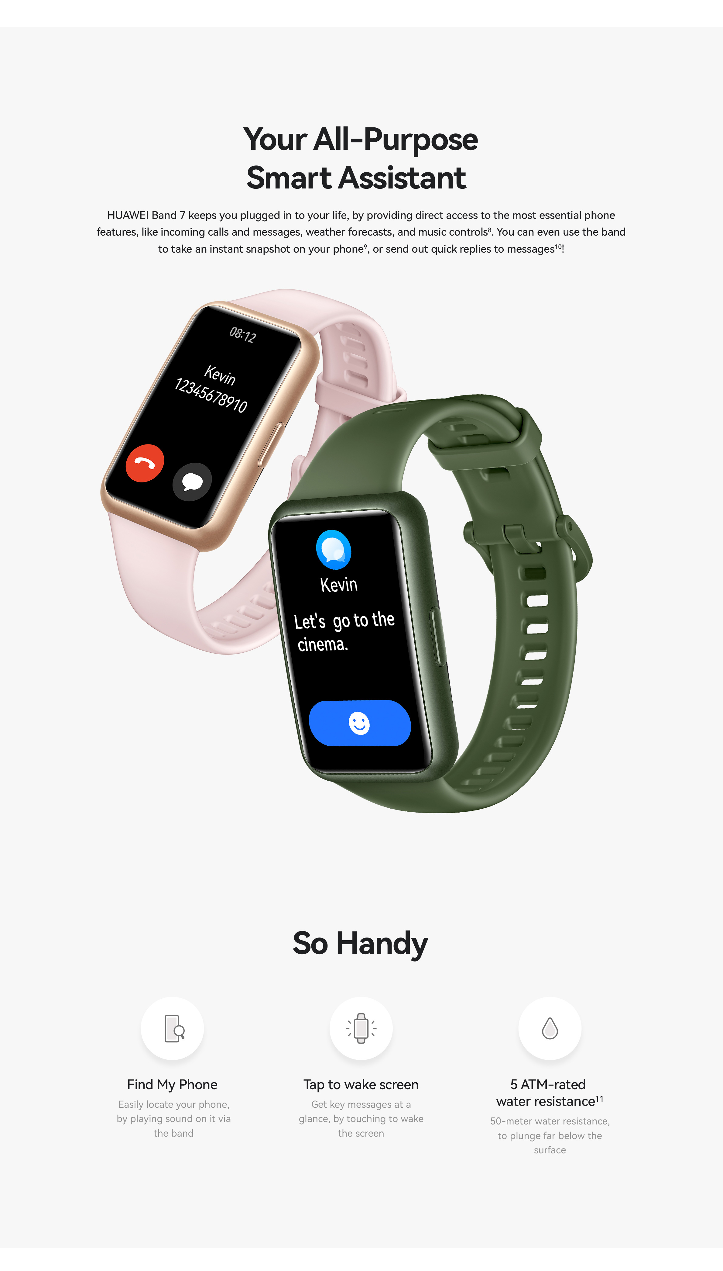 Buy HUAWEI Band 7 - HUAWEI Store (KSA)
