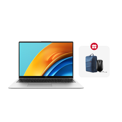 HUAWEI MateBook D16 Laptop,16.1 inch Ultrabook, AMD R5 Core Processor,  16GB/512GB, Space Grey+ HUAWEI Backpack Grey+ HUAWEI Mouse Prime Black  (Launch Offer), Harvey-WAP9D : Buy Online at Best Price in KSA 