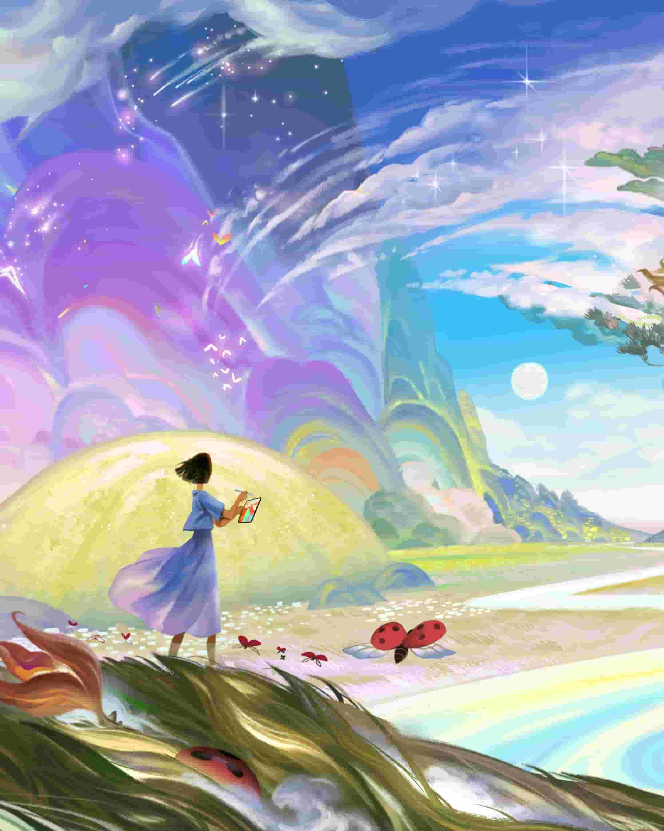 HUAWEI GoPaint Worldwide Creating Activity 2024 Launch KV