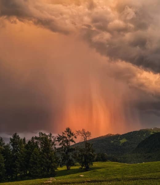 Storm in Altay