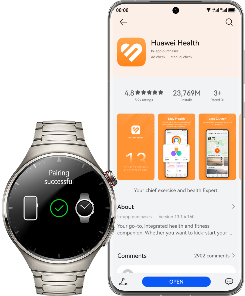 🤩 ¡No te pierdas esta oportunidad única! Huawei-reloj Xiaomi NFC 4 Pro,  resistente al agua IP68 y con control del ritmo cardíaco para hombre. ⭐️  [febrero 2024]