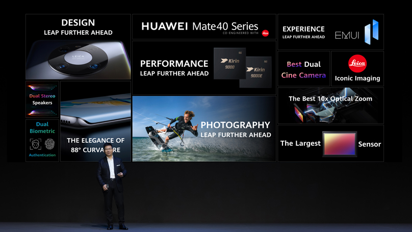 Leap Further Ahead with HUAWEI Mate 40 Series: Huawei Unveils the Most Powerful Mate Line-up Ever