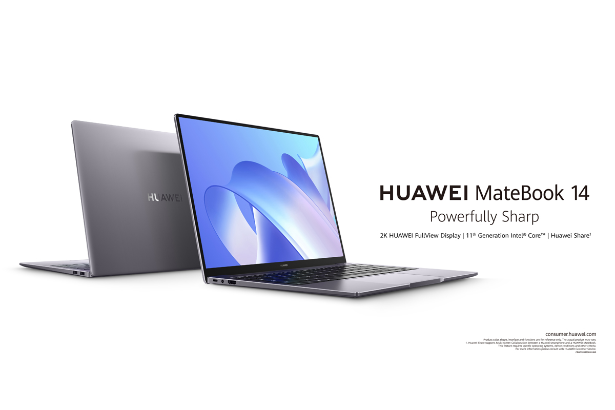 The sleek HUAWEI MateBook 14 is the most functional and affordable laptop