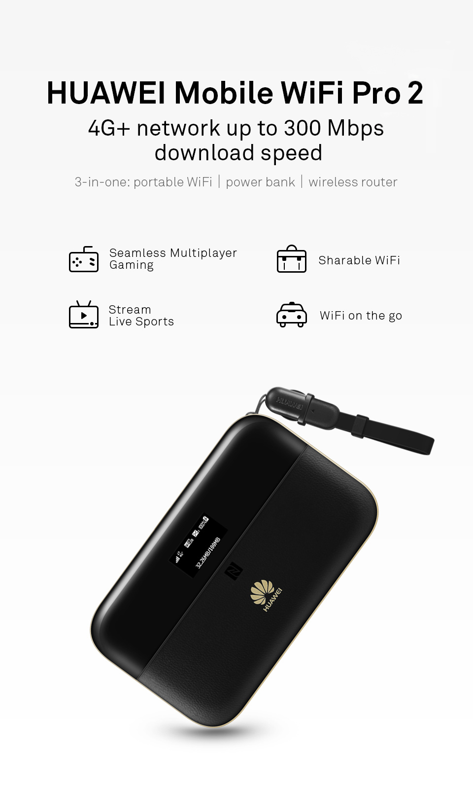 HUAWEI Mobile WiFi 2 Pro - HUAWEI KSA HUAWEI Mobile WiFi 2 Pro - HUAWEI KSA