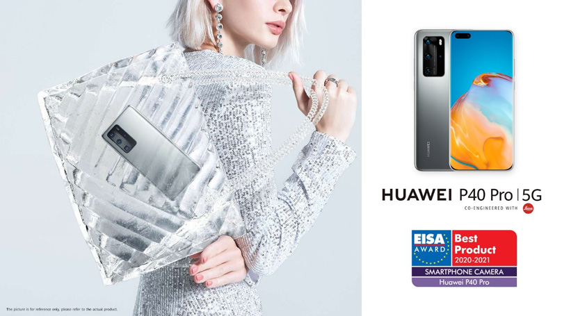 Huawei wins Two EISA awards for “Best Smartphone Camera” with the HUAWEI P40 Pro and “Best Smartwatch” for HUAWEI WATCH GT 2