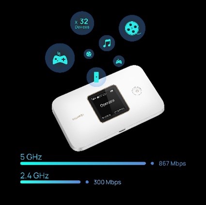 自宅でも、お出かけにも、LTE Cat 7対応モバイルルーター
『HUAWEI Mobile WiFi 3』を9月30日（金）より発売