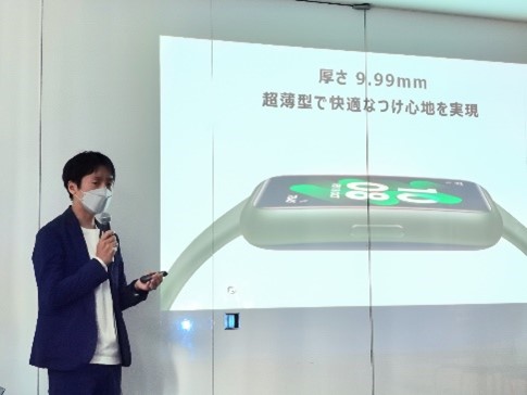 ファーウェイ・ジャパンが300台のスマートウェアラブル端末を寄贈
からだポータル社・tiwaki社と合同で
「健康寿命延伸プロジェクト」説明会を開催