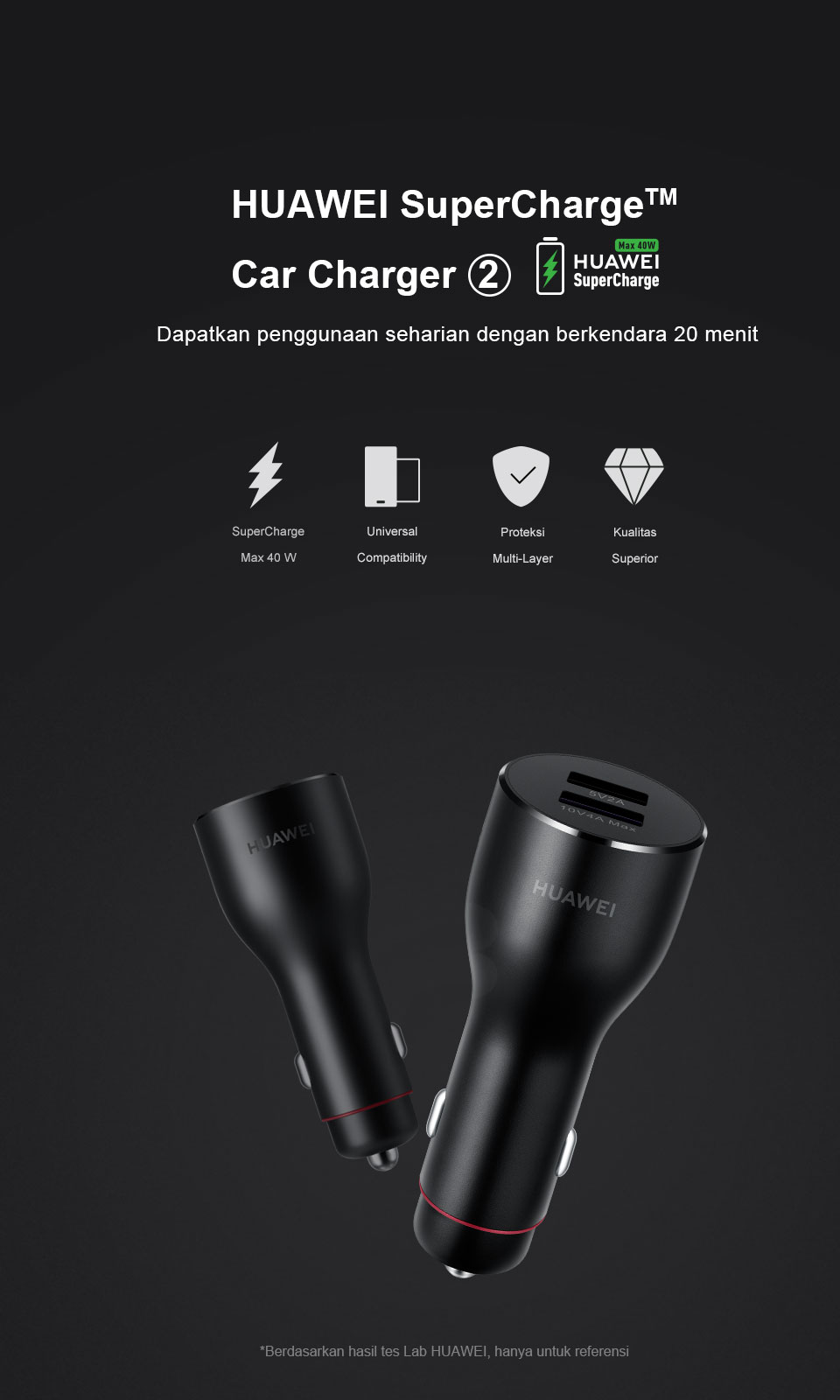 HUAWEI SuperCharge™ Car Charger 2
