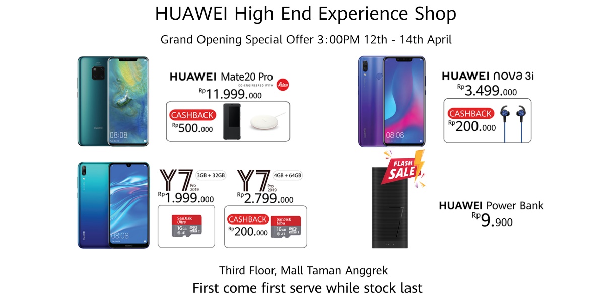 HUAWEI Resmikan High End Experience Shop Pertamanya di Indonesia