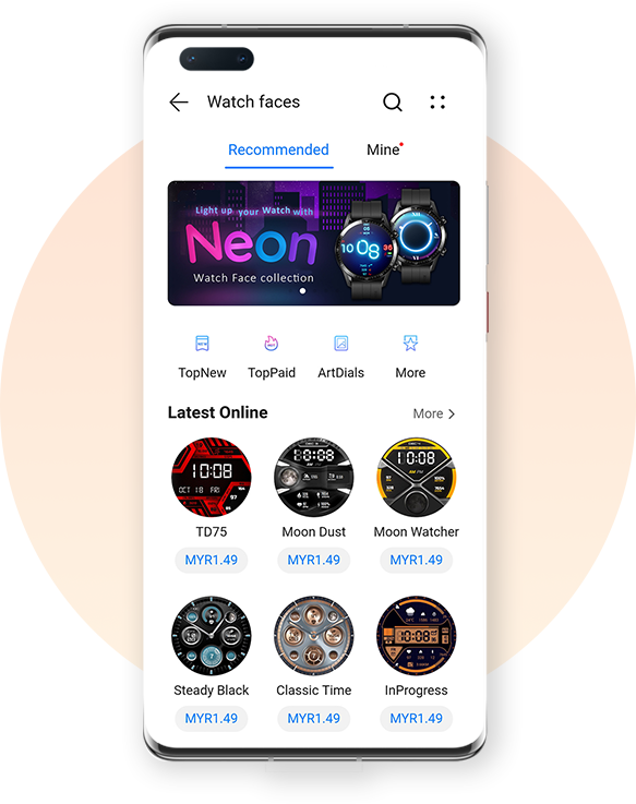 Huawei watch app outlet for android