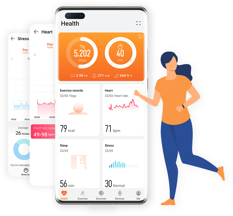 Huawei health best sale heart rate monitor