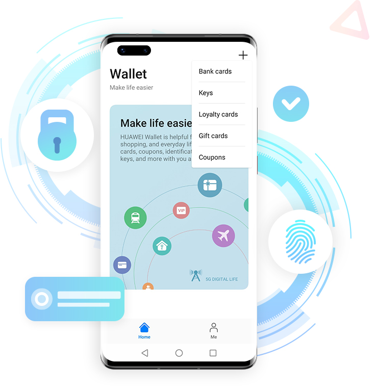 huawei wallet ios