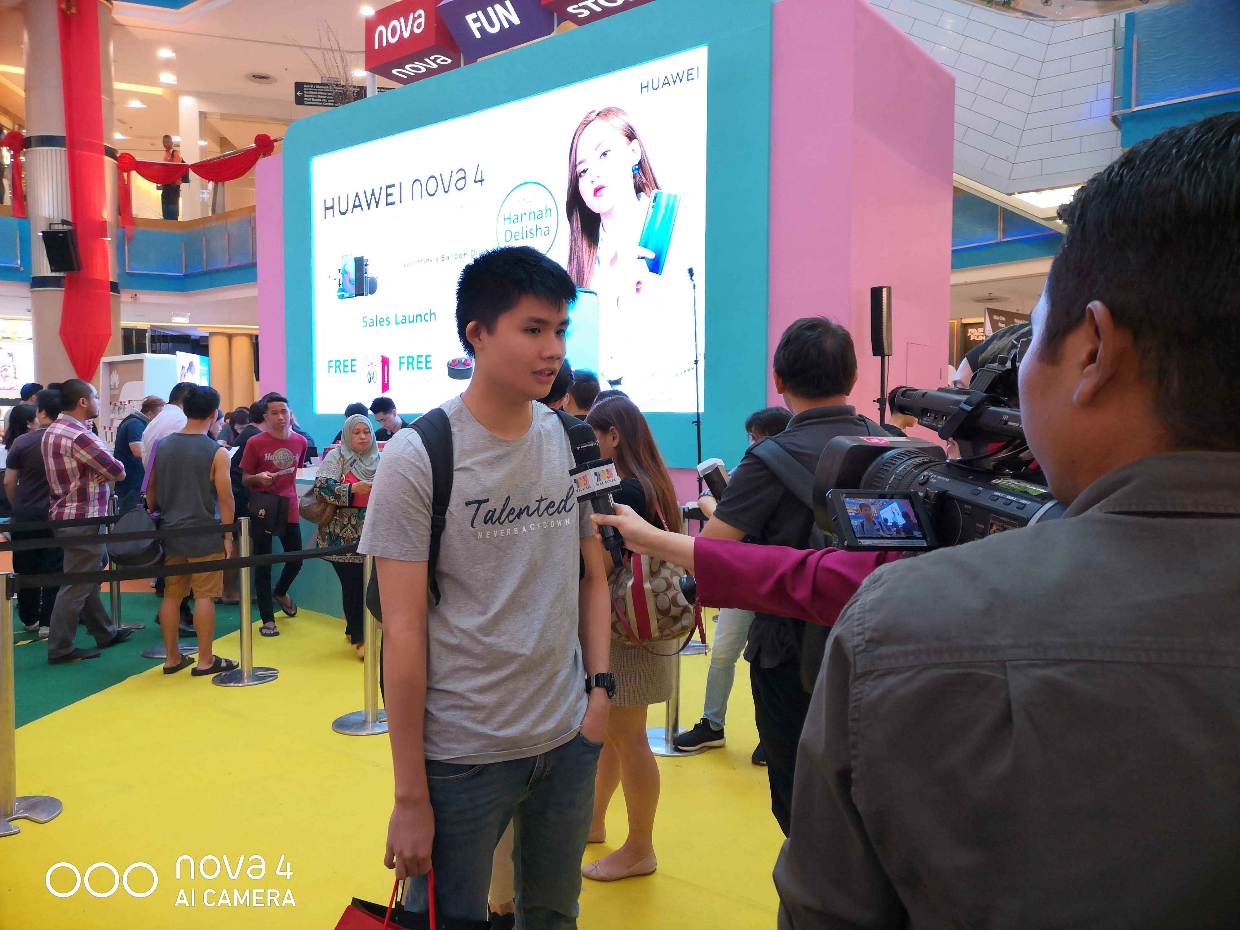 HUAWEI nova 4 sales launch