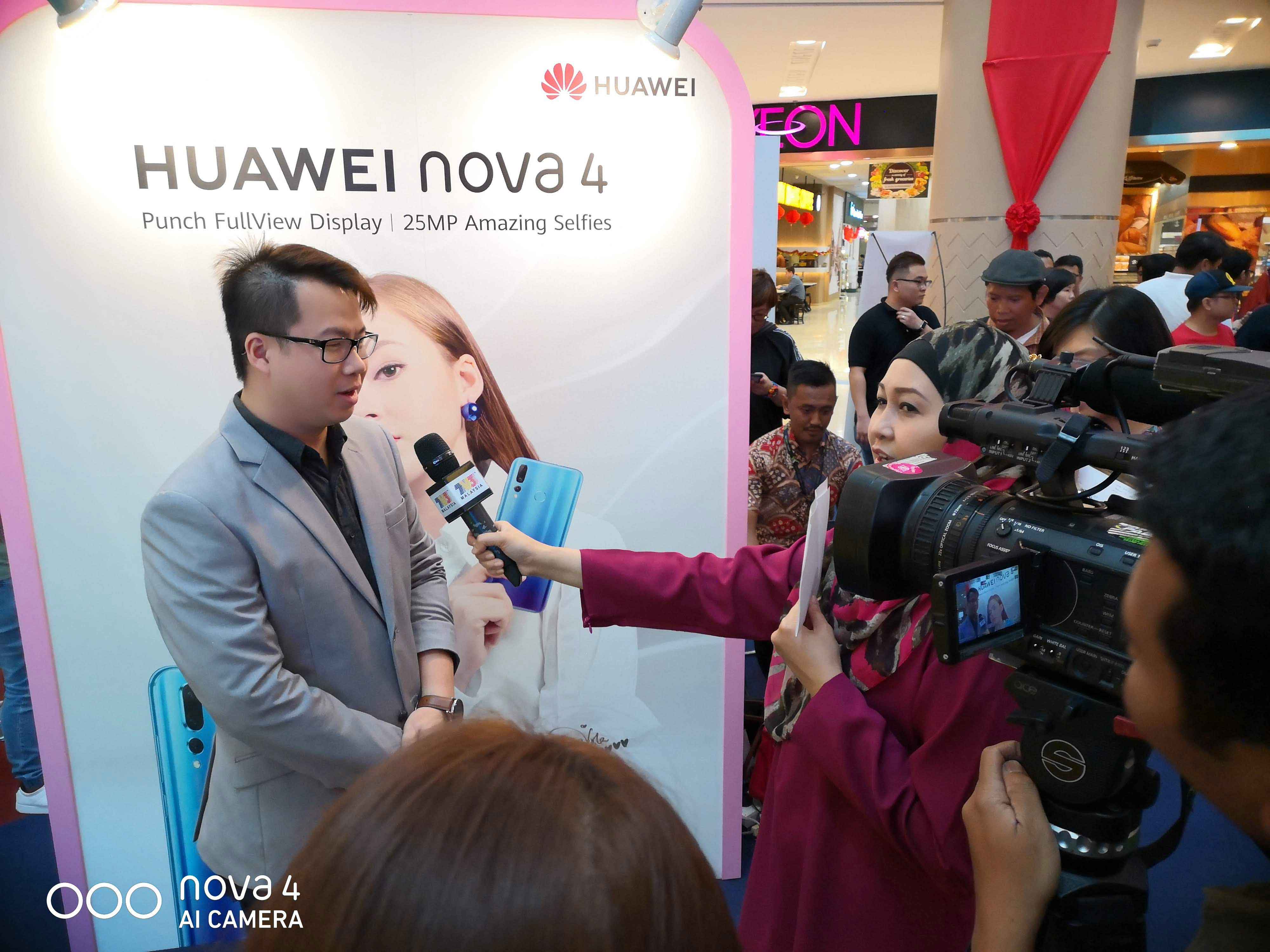 HUAWEI nova 4 sales launch