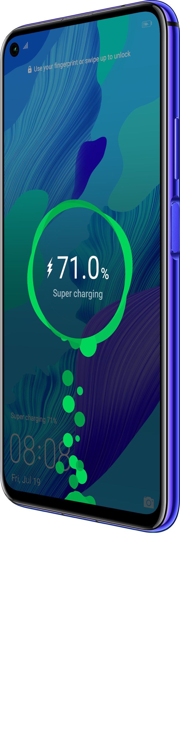 HUAWEI nova 5T super charging