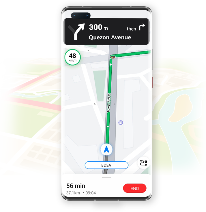 Turn-by-turn navigation