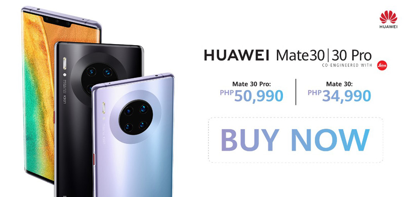 Huawei Mate 30 series Are Officially Launched in the Philippines, Staring Price from PHP34,990