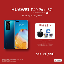 Are you 5G-ready? It’s time to own any of Huawei’s 5G-capable smartphones now through these SUPER 5G DEALS!