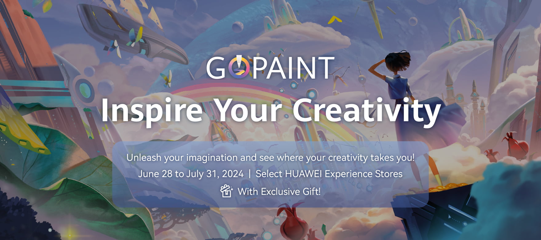 GoPaint inspire your creativity registration