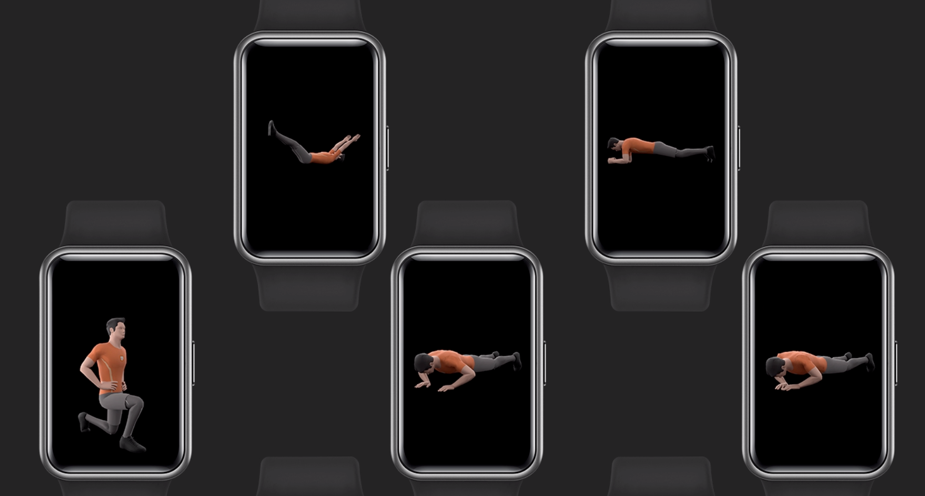 Huawei watch fit top personal trainer