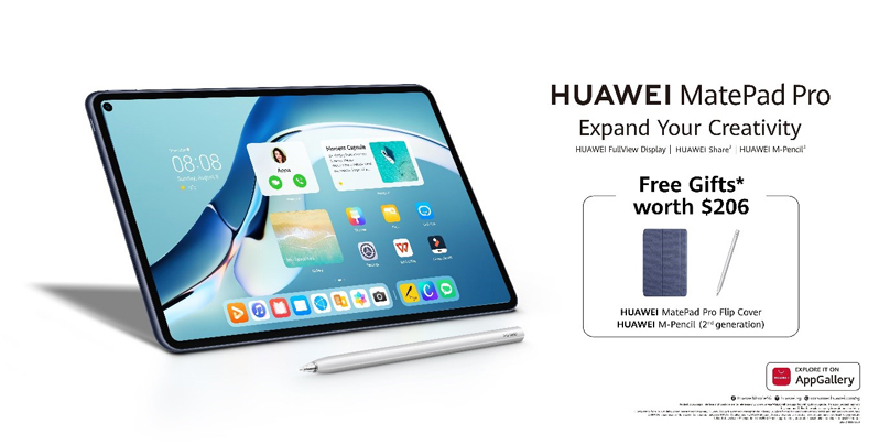 First range of tablets powered by HarmonyOS: HUAWEI MatePad Pro and HUAWEI  MatePad 11 debuts in