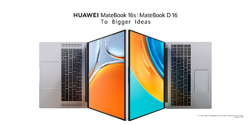 More HUAWEI MateBook Surprises: HUAWEI MateBook D 16 and Matebook 16s