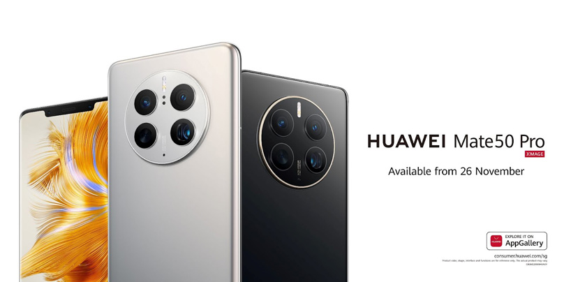 Elevate Your Digital Lifestyle with HUAWEI Mate 50 Pro and HUAWEI MatePad SE 