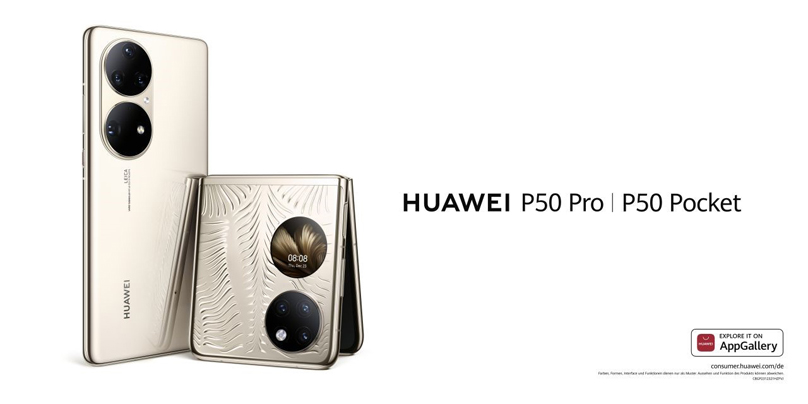 Fermeture et action: HUAWEI présente la série HUAWEI P50 en Suisse