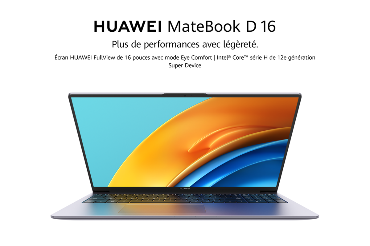 HUAWEI présente le HUAWEI MateBook D 16