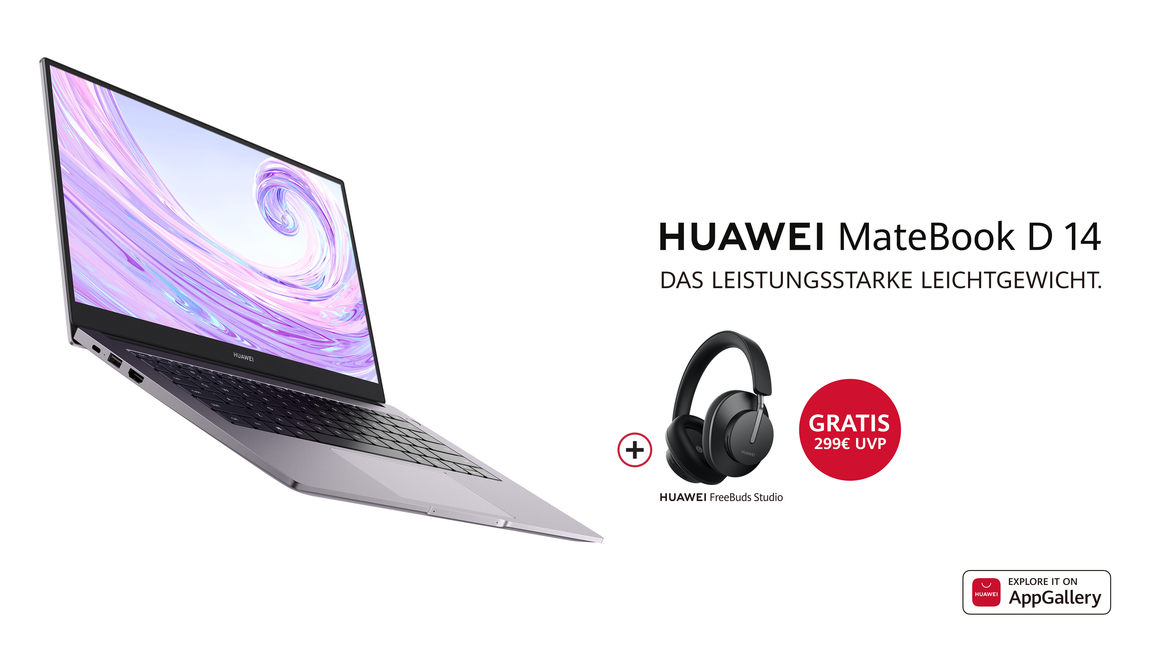 huawei matebook d14 promo