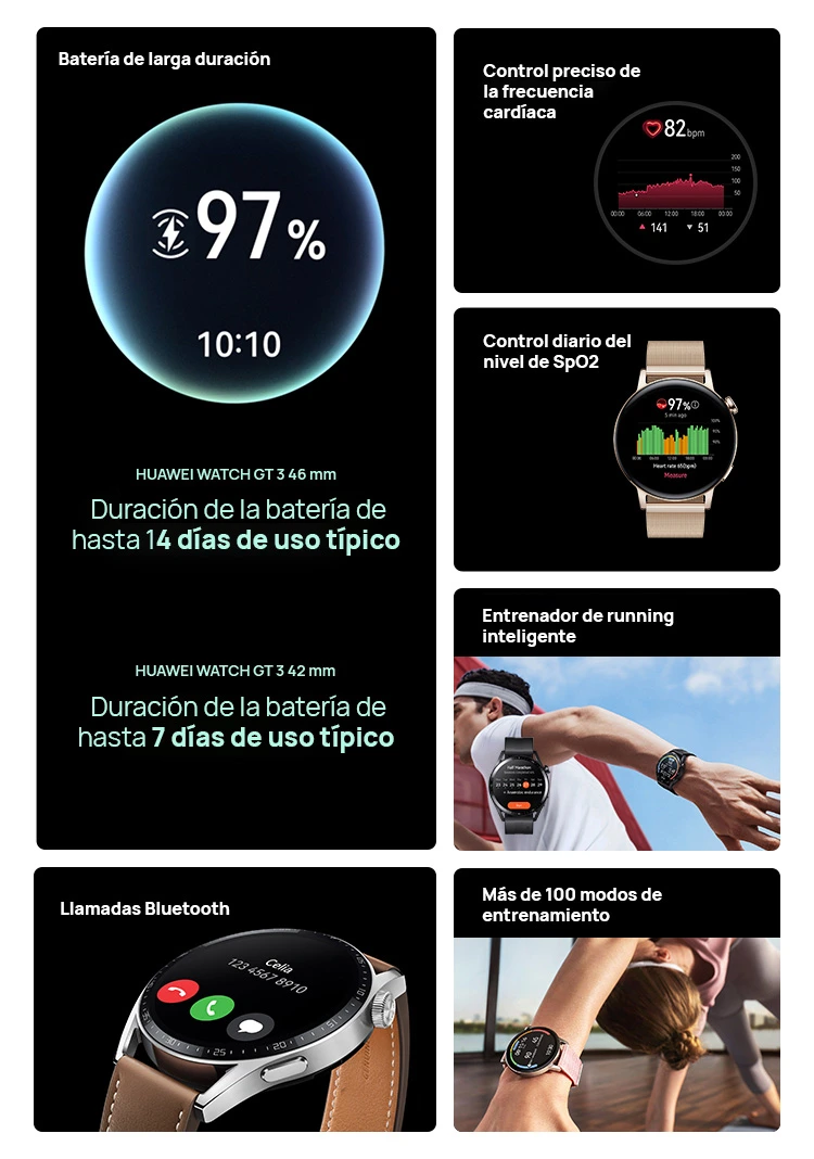 Ya tienes regalo para él esta Navidad: el Huawei Watch GT3 Pro es un reloj  inteligente muy elegante y está tirado de precio