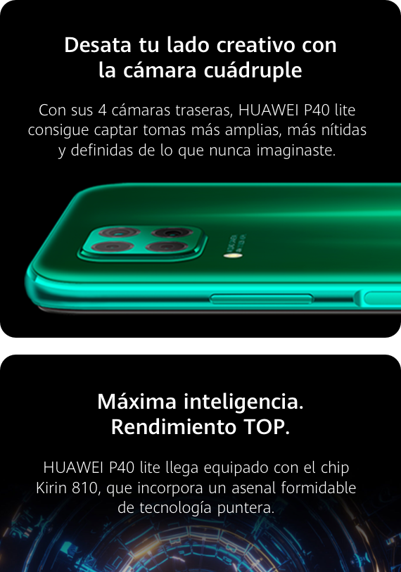 Huawei P40 Lite: Características y ficha técnica del nuevo móvil de gama  media-premium de Huawei para 2020