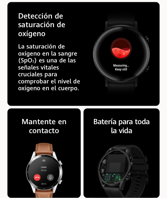 Huawei Watch GT2 46mm Sport Negro