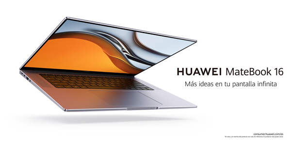 HUAWEI MateBook 16, ya a la venta en España, el primer notebook del mundo con certificación TÜV Rheinland de precisión del color y rápida estabilidad