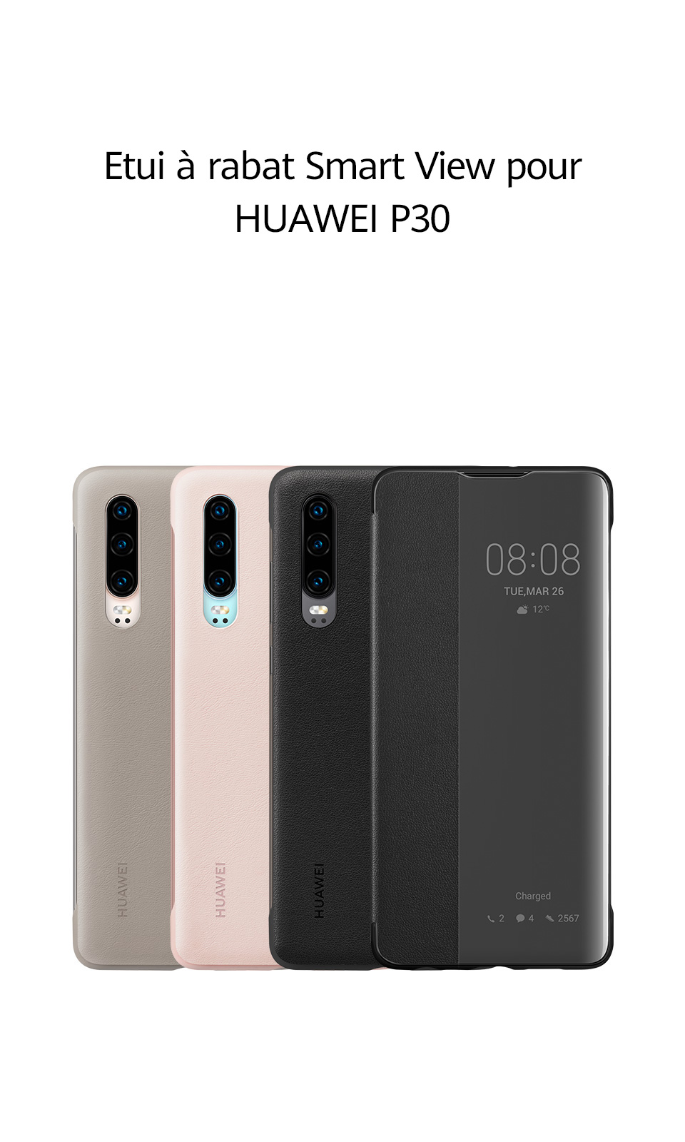 HUAWEI Etui Portefeuille P30