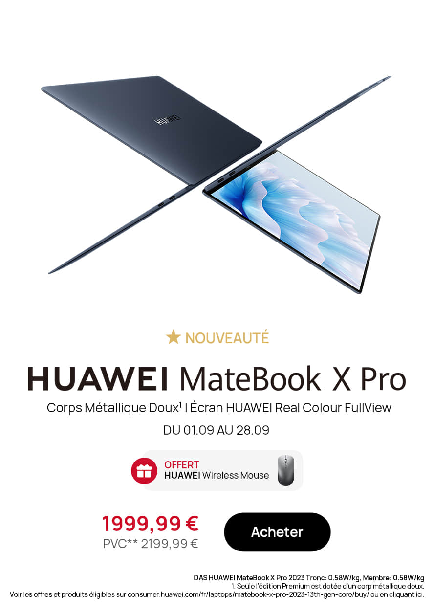 huawei matebook x pro promotion