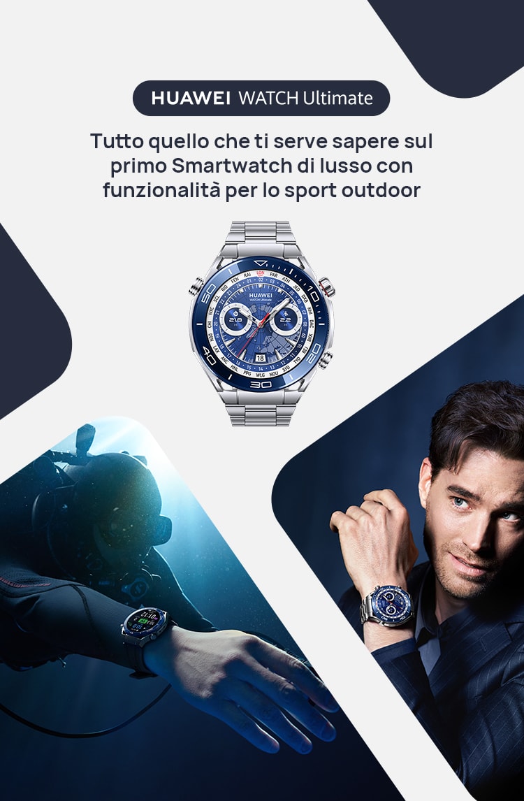 Il Huawei Watch Ultimate viene lanciato a livello globale come nuovo  smartwatch di punta adatto ai subacquei -  News