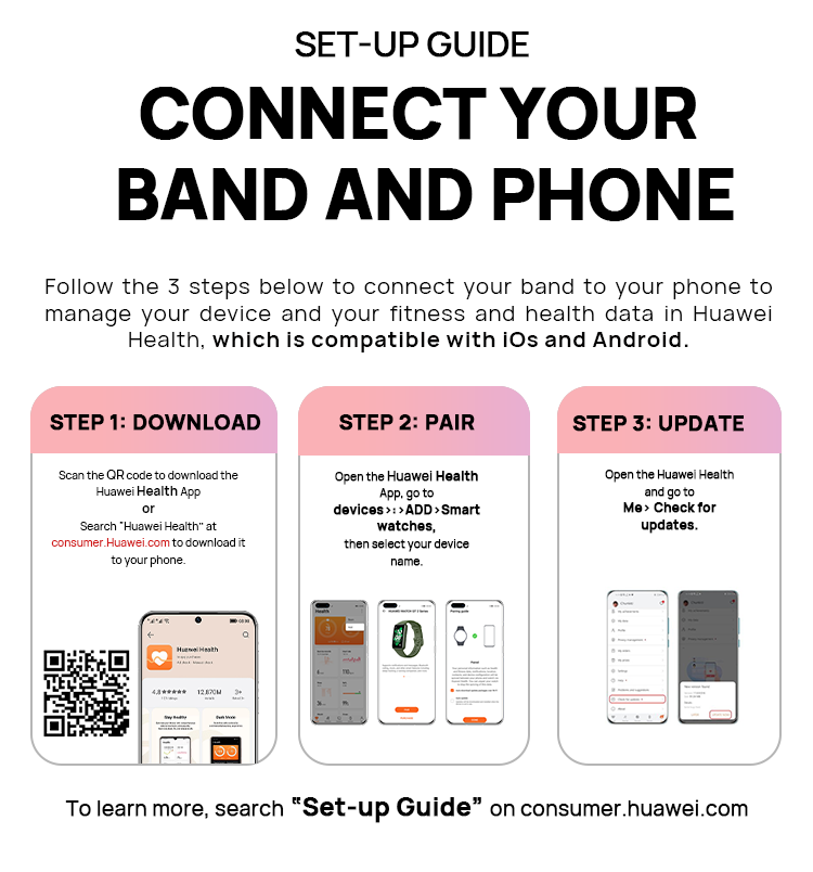 How to Setup Huawei Band 6 Step-by-Step - Beginners Guide - Geeky Wrist